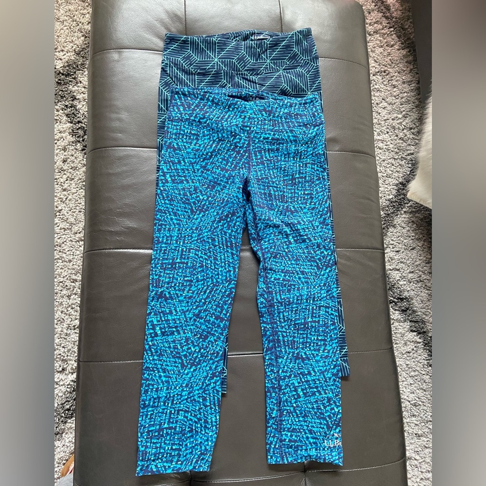 L.L. Bean 2 Capri leggings size XXS